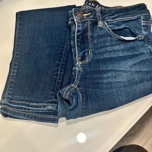 American Eagle Outfitters Women's Deep Indigo Skinny Jeans